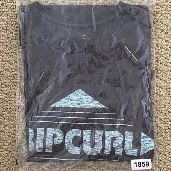 RIP CURL Surf Standard Fit Logo Tee Shirt Men M Medium - Picture 5 of 5